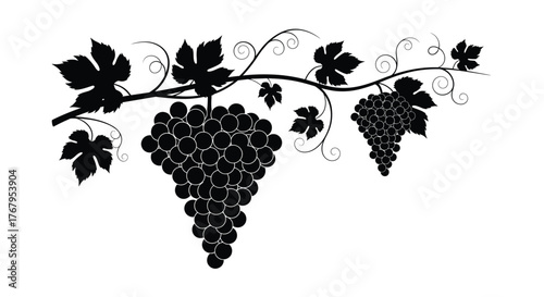 Black and white japanese food icons and illustrations