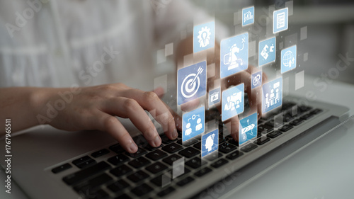 Business strategy defines goals and long-term direction. A clear business strategy supports decision-making, with business strategy driving growth and business strategy execution. Entice