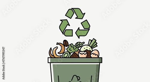 Promoting sustainable practices through food waste recycling and environmental awareness