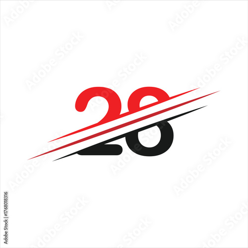28 on white background  ext 28 gaming graphic against a green background for video game content Gold balloon numbers 28 