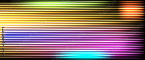 Vibrant gradient pattern with vertical glowing neon lines blending smooth and radiant colors.