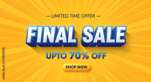 Final Sale Alert – Up to 70% Off! Limited Time Offer