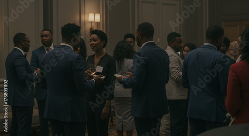 Diverse Business Team Meeting in Modern Office, Multicultural Corporate Collaboration Photography