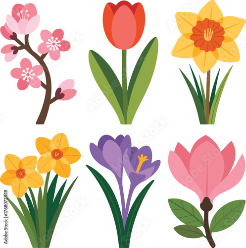 Abstract geometric composition with vibrant color palette and bold typography elements