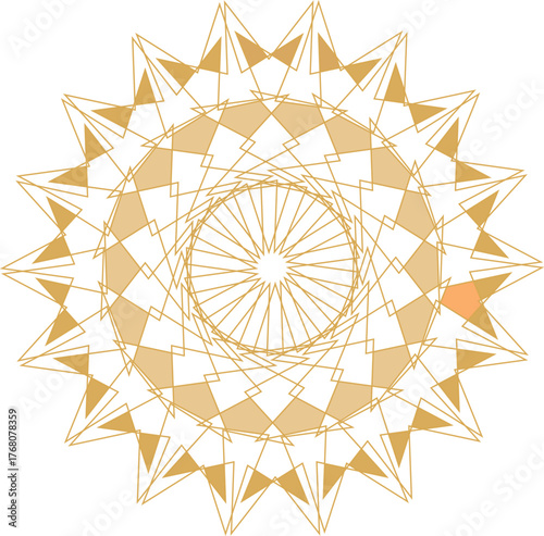Islamic ornament and Islamic mandala Art & Illustration