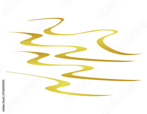 和風背景　和柄　正月　雲