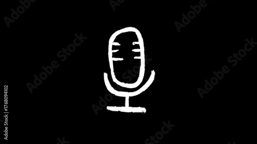 Electronic devices hand drawn animation