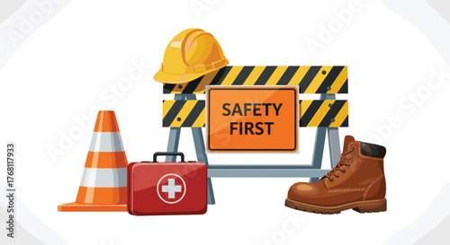 Father's Day Celebration: Dad Lifts Child in Joyful Moment Amidst Toy Decorations on Cloudscape Backdrop, Expressing Love & Family Bond for Greetings, Website Banners, Marketing & Celebrations (Flat D