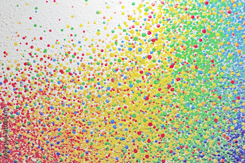 ドット柄の紙と布の背景イメージ