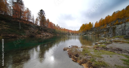 Autumn Landscapes - Foliage on Witches' Lake
