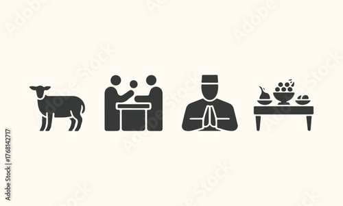 Vector art of two crossed tennis rackets and two tennis balls on a light background, representing the sport of tennis and athletic competition