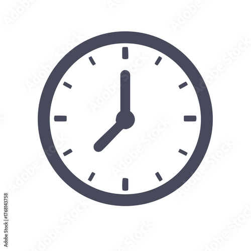 Clock Face: Time Management and Appointment Reminder with Graphic Design