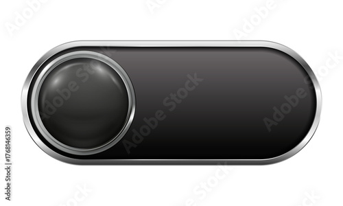 Premium Golden Black Button
