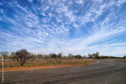 A dry arid landscape in Northern Australia.