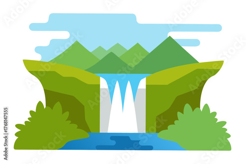 vector illustration of a city