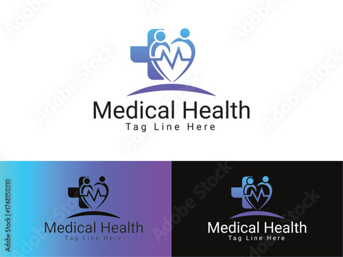 Doctor Logo Design, Medical Health Logo Design, Minimalist Healthcare and Wellness Logo