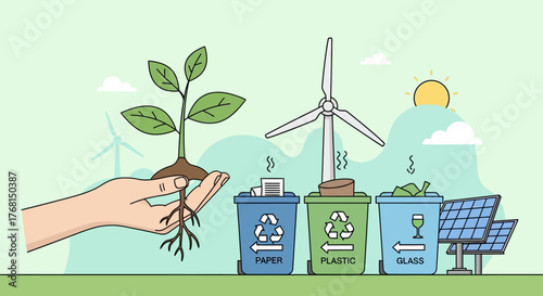 Green Energy and Waste Recycling for a Sustainable Future
