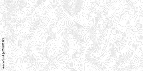 Abstract geometric pattern composed of intersecting white lines and shapes isolated on white background