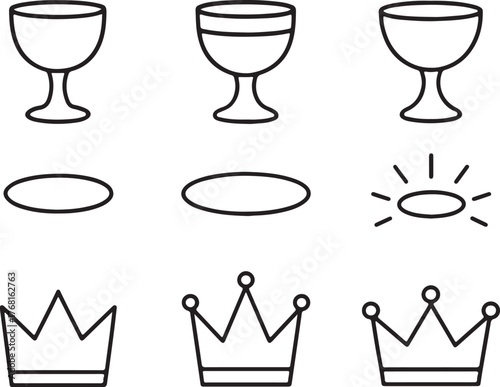 Modern Epiphany art symbols 