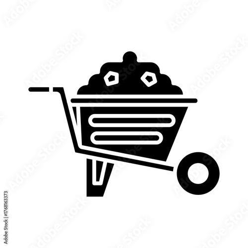 Wheelbarrow icon