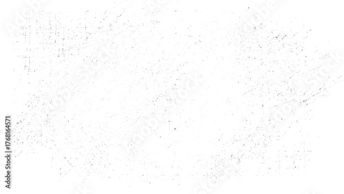 Textured white background with dark speckles and lines abstract black