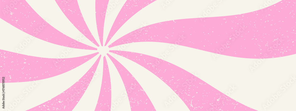 Fotografie Groovy swirl starburst background