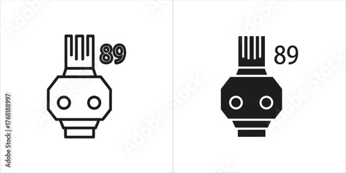 Illustration of a jst connector, a type of electrical connector