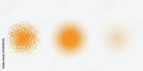 Red concentric ripple circles set. Sonar or sound wave rings collection. Epicentre, target, radar icon concept. Radial signal or vibration elements.