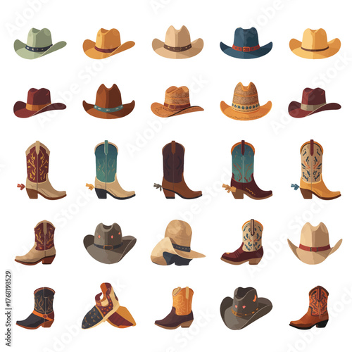 hats and bots cowboy reference