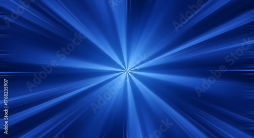 Dynamic Blue Light Burst Background for Modern Design and Futuristic Visuals and Creative Presentations and Technology Displays and High Energy Concepts