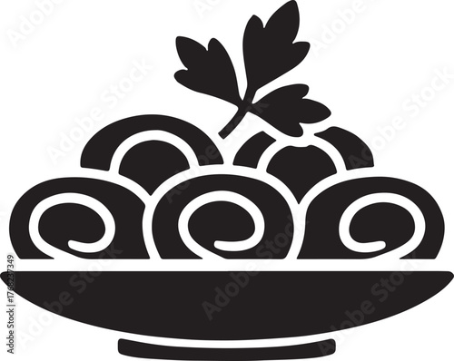 Classic Pasta Silhouette