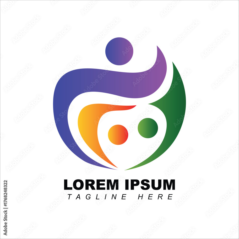 Obraz premium Modern Corporate Company Logo Design Template