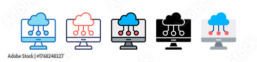 Virtual Desktop multistyle icon