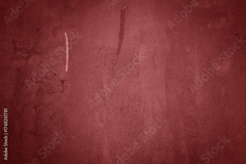 red grunge cement wall textured background