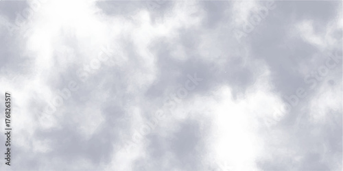 White, fluffy clouds drift across the vast, blue sky, a perfect nature background for a bright summer day