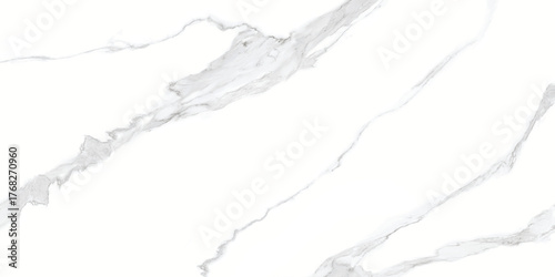  Natural white marble texture background, classic marbling design for ceramic tile, and a creative grey and black veining pattern