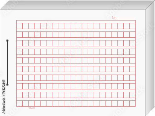원고-원고지-원고지 묶음-원고지 합본-원고지 끈-원고지 철끈-원고지 제본-원고용지-편철