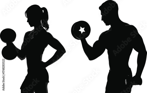 Various decorative vine plant illustrations 