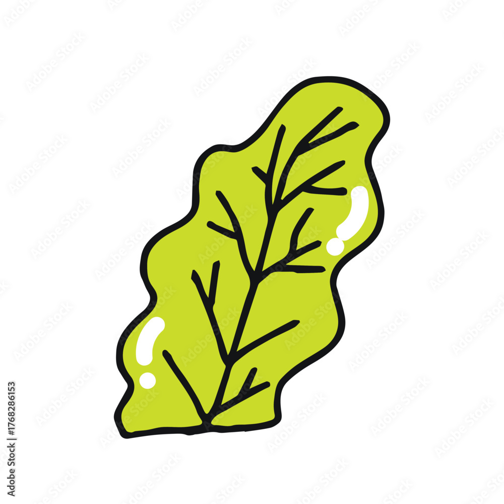Fototapeta premium Healthy Leafy Greens Symbolizing Freshness and Organic Produce for Your Diet
