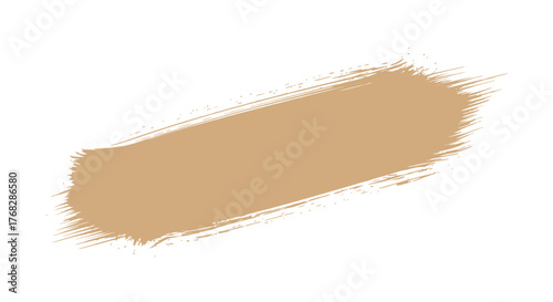 Brushstroke texture in subtle light brown, adding a touch of organic beauty with simplicity