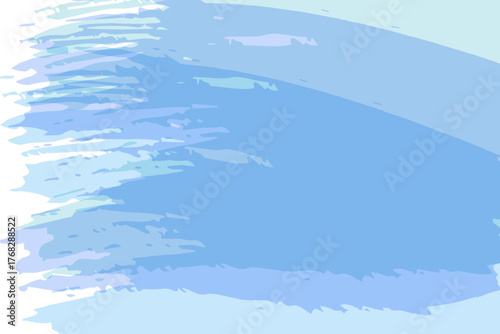  Ink droplets diffuse in water, creating soft, circular formations of pale pink and blue. Capturing a fluid moment. Vecter abstract background