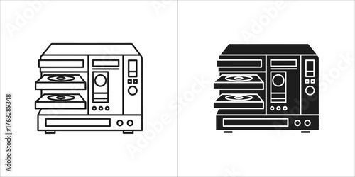 Cddvd duplicator machine icon