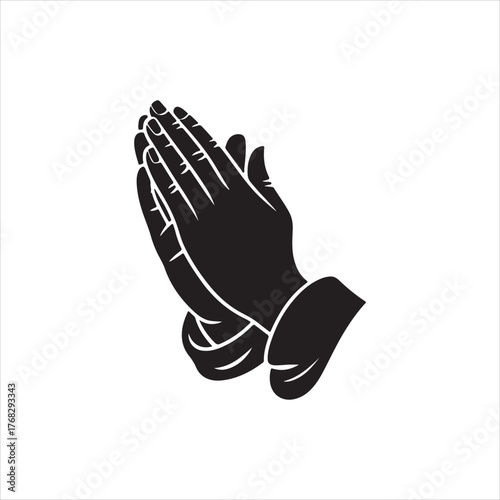 Hand holding black glove with foot illustration cartoon icon