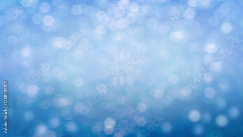 Photos Abstract image of blue softy bokeh background. 16:9 format