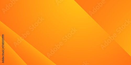 Modern gradient orange Abstract with smooth line design. orange warm tone background with simple lines. Digital technology with plexus background and space for your text. For posters, banners. vector.