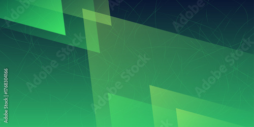 abstract geometric design background. green abstract background wallpaper design vector image with curve line for backdrop or presentation. ideal for sophisticated simple abstract modern design. 