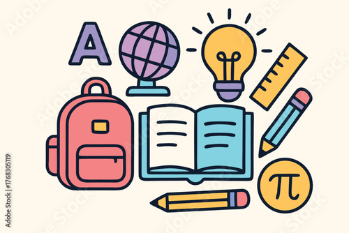 Online Learning Concept Art