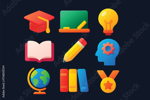 Online Learning Concept Art