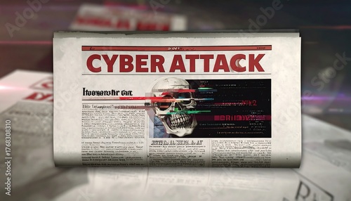 Newspaper with 