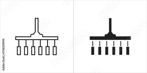 Photos Integrated circuit chip symbol